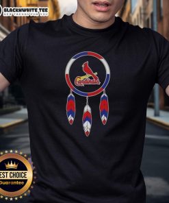 Original Native American Indians X St. Louis Cardinals baseball t-shirt featuring unique design and vibrant colors.