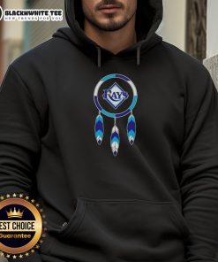 Original Native American Indians X Tampa Bay Rays baseball hoodie featuring unique design and vibrant colors.