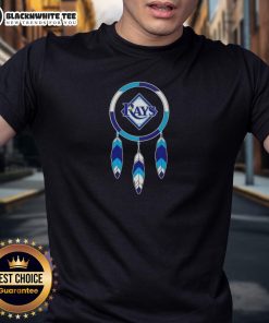 Original Native American Indians X Tampa Bay Rays baseball t-shirt featuring vibrant graphics and team logo.