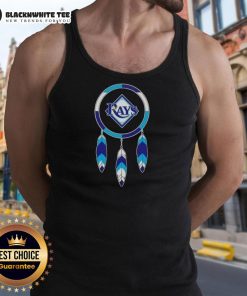 Original Native American Indians X Tampa Bay Rays baseball tank top featuring vibrant design and sporty style.
