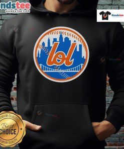 Original New York Mets LOL logo hoodie featuring vibrant colors and a stylish design for fans.
