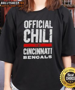 Original Official Cincinnati Bengals Ladies Tee featuring team colors and logo, perfect for female fans and game day attire.