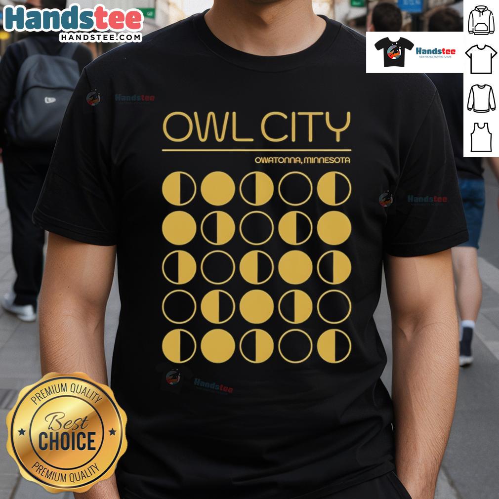 Original Owl City Owatonna Minnesota T Shirt Original Owl City Owatonna Minnesota T-Shirt featuring vibrant graphics and a stylish design for fans and collectors.