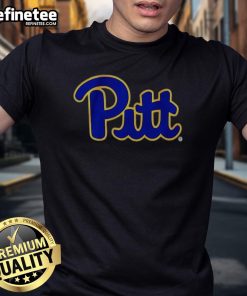 Original Pittsburgh Panthers Football Primary Logo T-Shirt featuring vibrant team colors and iconic logo design.
