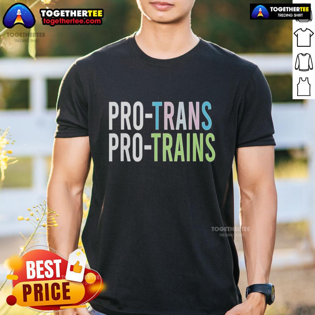 Original Pro Trans Pro Trains T Shirt Original Pro Trans Pro Trains T-Shirt featuring a vibrant train graphic, perfect for enthusiasts and casual wear.