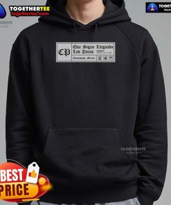 Original Que Sigan Llegando Las Pacas Hoodie in black, showcasing stylish design and comfortable fit for casual wear.