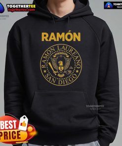 Original Ramon Laureano San Diego baseball MLBPA hoodie featuring stylish design and team colors for fans.