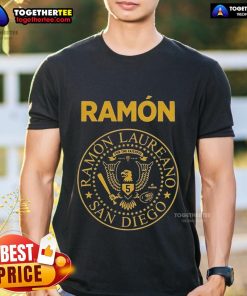 Original Ramn Laureano San Diego Baseball MLBPA T-Shirt featuring vibrant graphics and a comfortable fit.