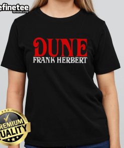 Original Retro Dune Logo on a classic ladies tee, featuring a stylish design perfect for Dune fans and casual wear.