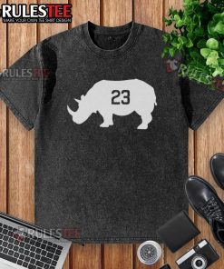Original Ryne Sandberg Chicago Cubs baseball t-shirt featuring 'The Ryno' and number 23 in a stylish washed design.