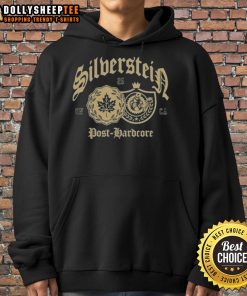 Original Silverstein post-hardcore hoodie featuring bold graphics and a comfortable fit, perfect for fans of the genre.