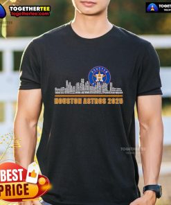 Alt Text: Original Skyline City Houston Astros 2025 Name T-Shirt featuring vibrant design and team logo for fans.