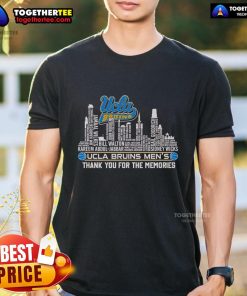 Alt Text: Original Skyline City UCLA Bruins Men's Thank You For The Memories T-Shirt showcasing vibrant team colors and design.