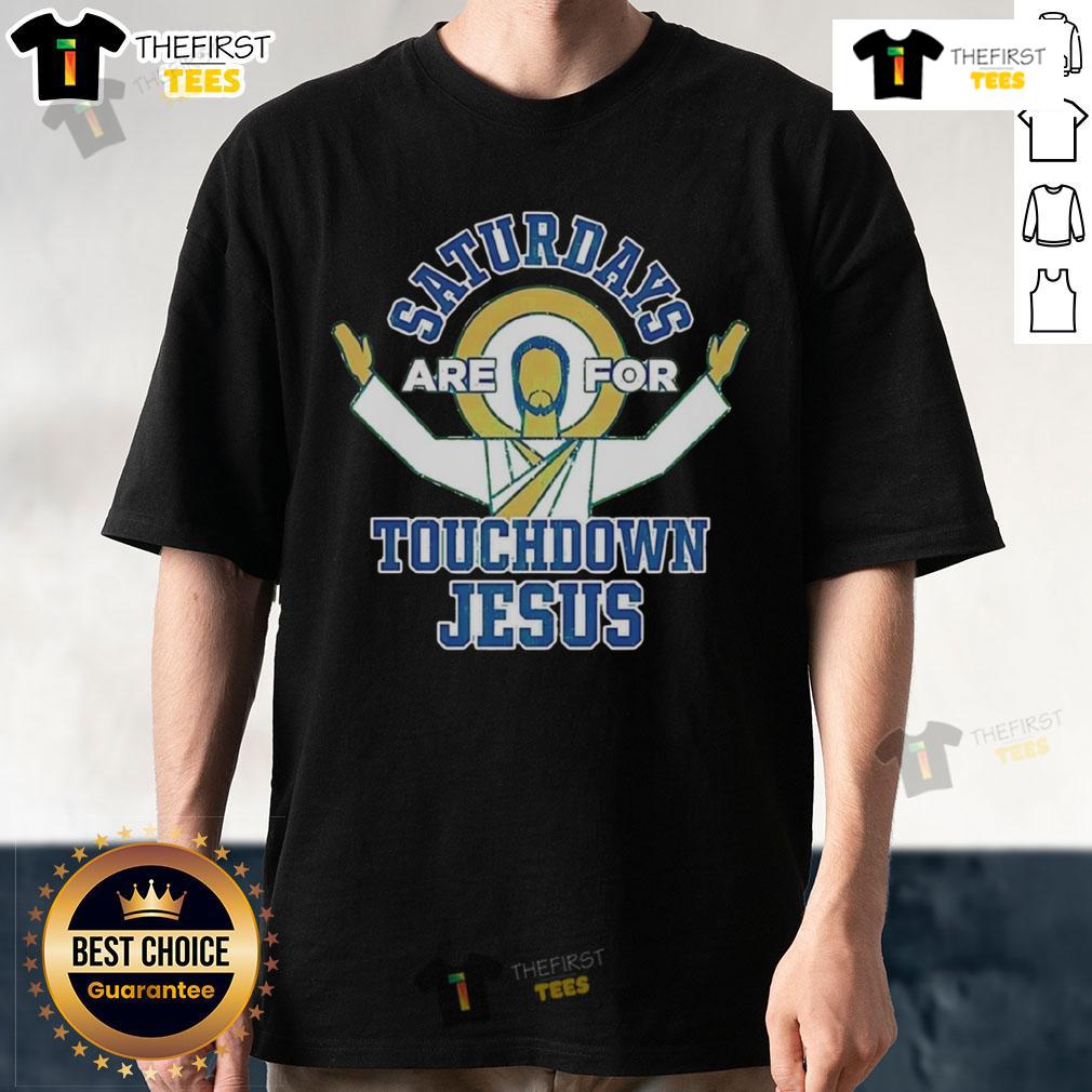 Original Smack Apparel Saturdays Touchdown Jesus T Shirt Original Smack Apparel Saturdays Touchdown Jesus T-Shirt featuring vibrant graphics and comfortable fit for sports fans.