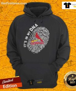 Original St. Louis Cardinals in My DNA hoodie showcasing team pride with vibrant colors and stylish design.