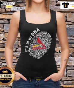 Original St. Louis Cardinals in My DNA tank top featuring vibrant team colors and logo, perfect for fans.
