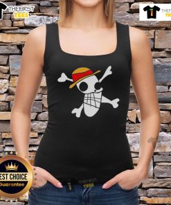 Alt Text: Original Strawhat One Piece Monkey D. Luffy tank top featuring vibrant design and iconic character graphic.