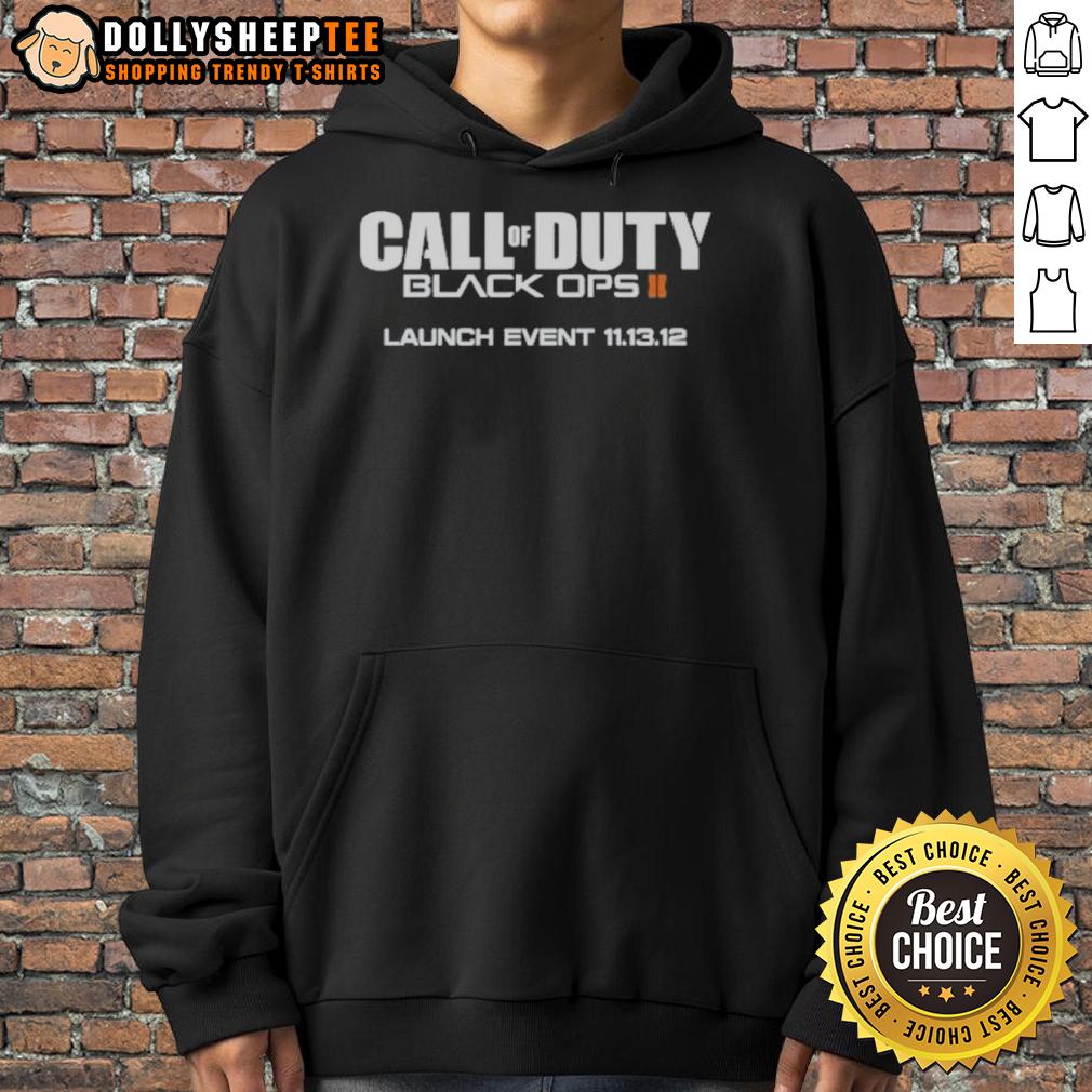 Original Tdawg Call Of Duty Black Ops Ii Launch Event 11.13.12 Hoodie Original Tdawg Call of Duty Black Ops II launch event hoodie from November 13, 2012, featuring iconic game graphics.