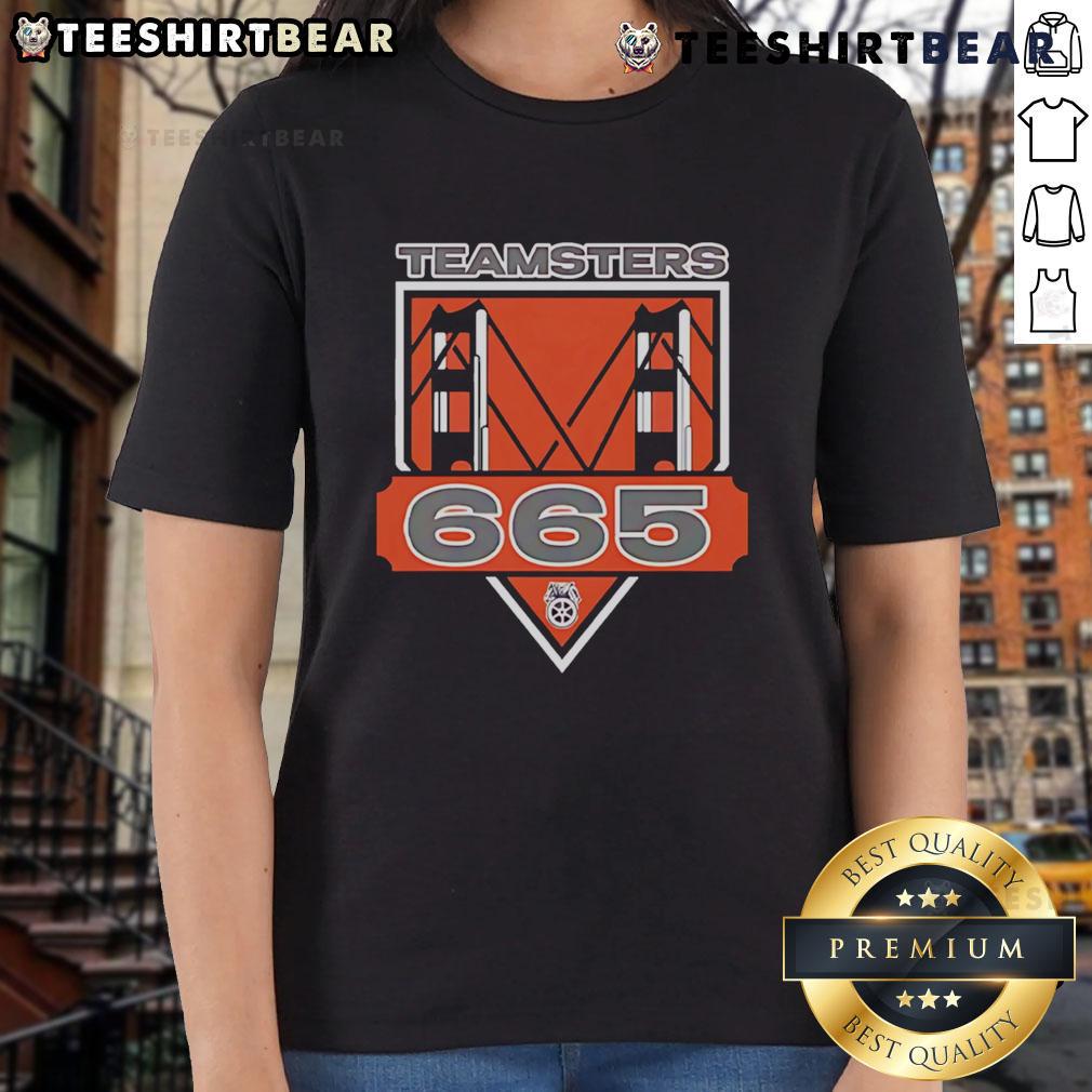 Original Teamsters Local 665 Ladies Tee Original Teamsters Local 665 ladies tee featuring a stylish design for union supporters and workers.