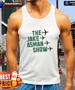 Original Jake Asman Show Flight Tank Top in vibrant colors, perfect for fans seeking stylish podcast merchandise.