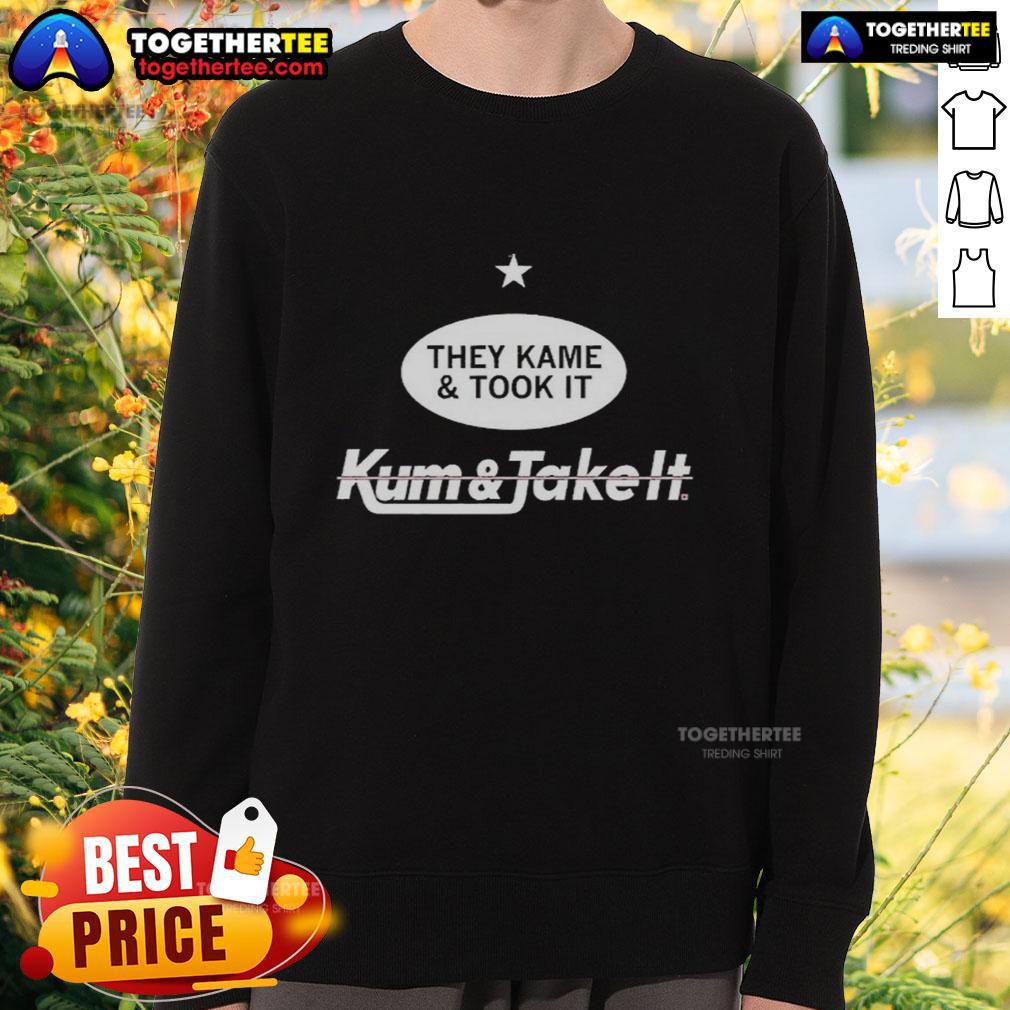 Original They Came And Took It Came And Took It Sweatshirt Original 'They Came And Took It' sweatshirt featuring bold graphic design, perfect for casual wear and showcasing Texas pride.