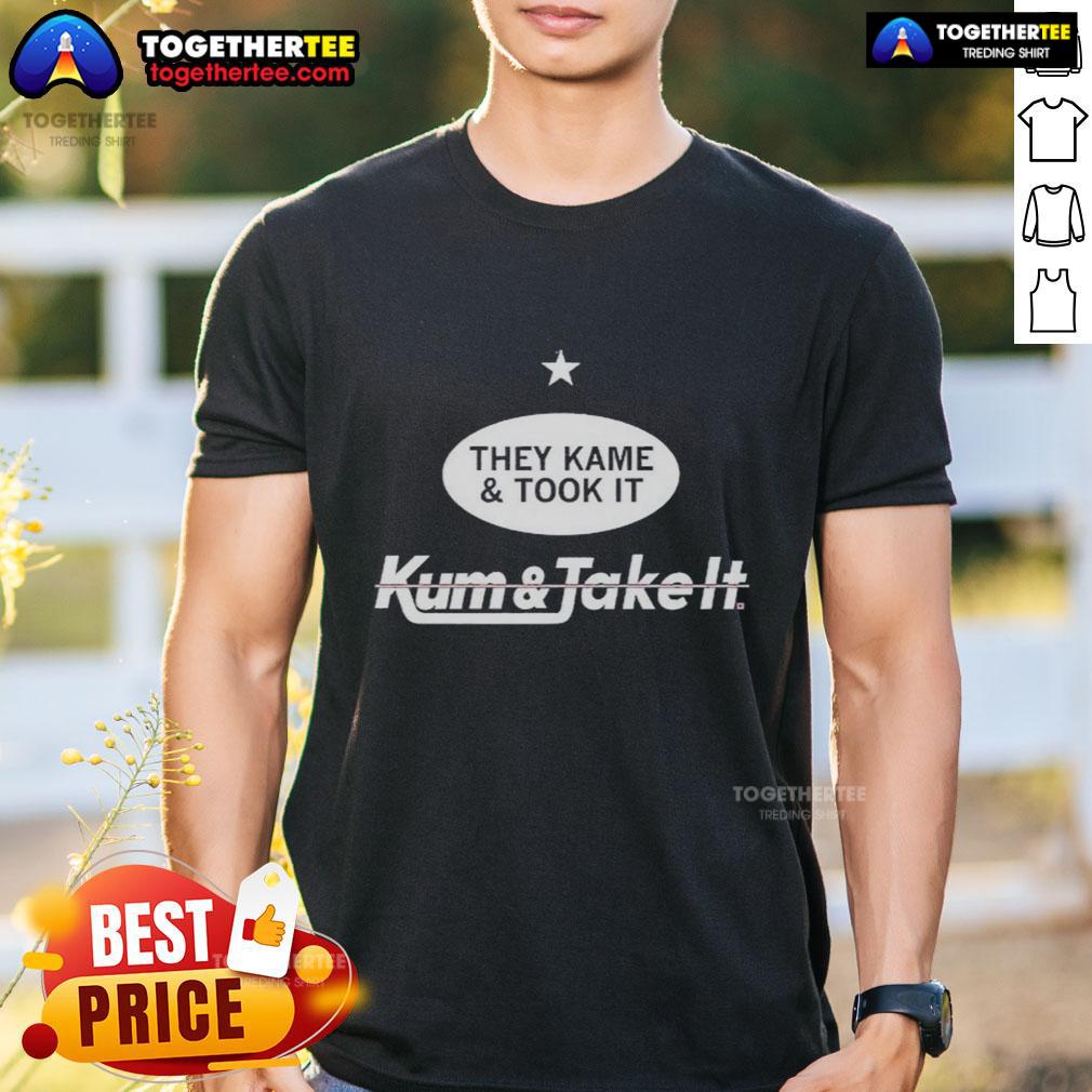 Original They Came And Took It Came And Took It T Shirt Alt Text: Original They Came And Took It T-Shirt featuring bold graphic design, perfect for fans of the popular slogan.