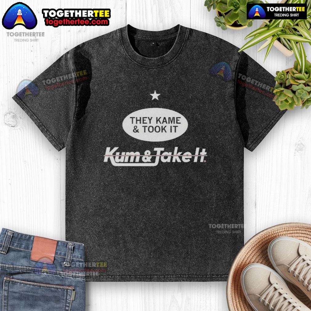 Original They Came And Took It Came And Took It Washed T Shirt Original They Came And Took It Washed T-Shirt featuring unique graphic design and comfortable fit for casual wear.