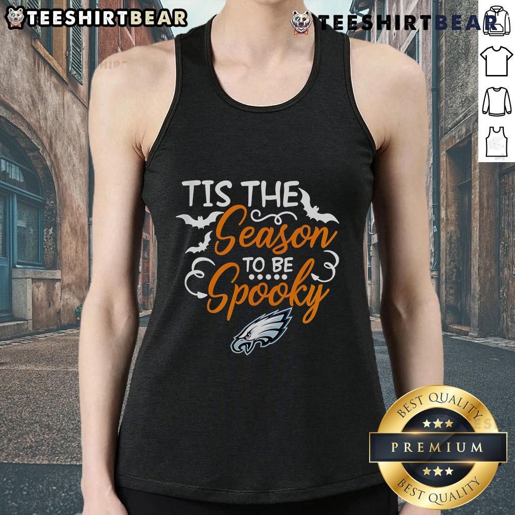 Original Tis The Season To Be Spooky Philadelphia Eagles Tank Top