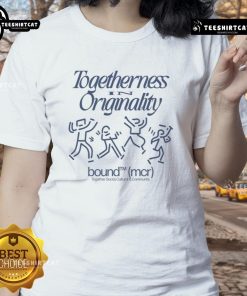 Original Togetherness: Unique Bound MCR Ladies Tee showcasing vibrant design and stylish comfort for everyday wear.