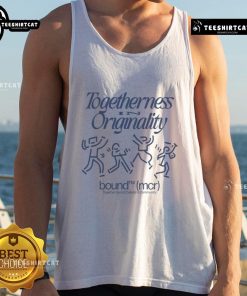 Originality Bound MCR tank top showcasing stylish design and vibrant colors, perfect for expressing individuality and togetherness.