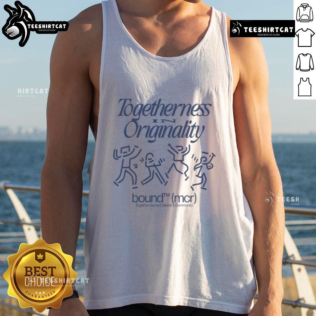 Original Togetherness Originality Bound Mcr Tank Top Originality Bound MCR tank top showcasing stylish design and vibrant colors, perfect for expressing individuality and togetherness.