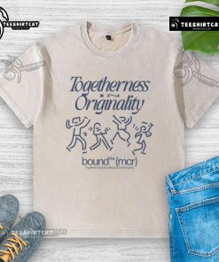 Originality Bound MCR washed t-shirt showcasing unique design and vibrant colors, perfect for casual wear.