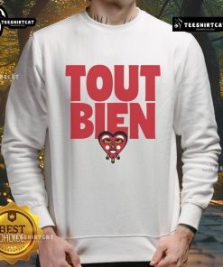 Original Tout Bien Sweatshirt in soft fabric, featuring a stylish design perfect for casual wear and comfort.