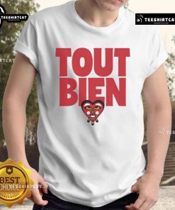 Original Tout Bien T-Shirt featuring vibrant colors and stylish design, perfect for casual wear and fashion enthusiasts.