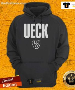 Original Ueck Milwaukee Brewers Bob Uecker hoodie featuring vibrant team colors and logo, perfect for fans.