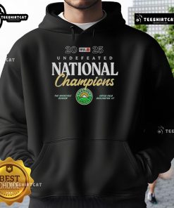 Original Vermont Green FC Undefeated National Champions 2025 Hoodie, showcasing team logo and vibrant design.