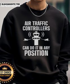 Premium Air Traffic Controller sweatshirt featuring flight control design, perfect for any aviation enthusiast.
