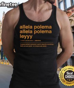 Premium Alella Polema Leyyy Tank Top featuring stylish design and comfortable fit, perfect for casual summer wear.