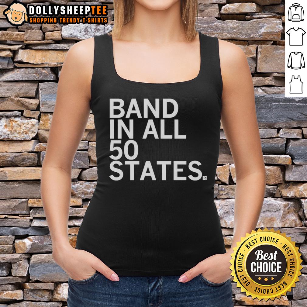 Premium Band In All 50 States Tank Top Premium band in all 50 states tank top featuring a stylish design, perfect for music lovers and summer fashion.