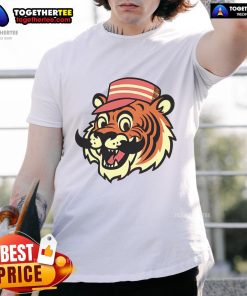 Premium Baseball Tiger T-Shirt featuring a bold tiger graphic and soft fabric, perfect for sports enthusiasts and casual wear.