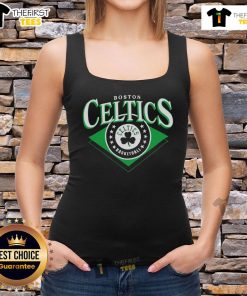 Premium Boston Celtics NBA tank top featuring team logo and vibrant green color, perfect for basketball fans.