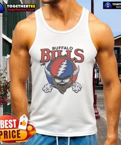 Premium Buffalo Bills Homage NFL x Grateful Dead tank top featuring vibrant graphics and a stylish design for fans.
