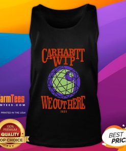 Alt Text: Premium Carhartt WIP We Out Here Merch 2025 tank top featuring bold graphics and a stylish design for casual wear.