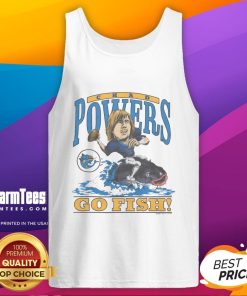 Premium Chad Powers Go Fish tank top featuring a vibrant design, perfect for casual summer outings and beachwear.