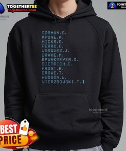 Premium Colonial Marines Death Order Hoodie featuring a stylish design and comfortable fit for fans.