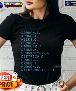 Alt Text: Premium Colonial Marines Death Order Ladies Tee featuring a stylish design for fans of sci-fi and gaming apparel.