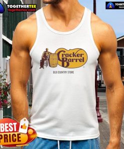 Premium Cracker Barrel Old Country Store logo tank top featuring a stylish design for casual wear enthusiasts.