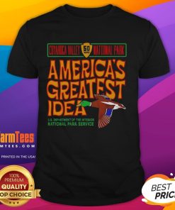 Premium Cuyahoga Valley National Park Mallard T-Shirt showcasing nature's beauty in America's greatest idea.