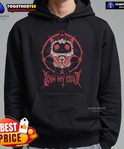 Premium Demon Lamb hoodie from Cult of the Lamb featuring a bold design and high-quality fabric for gamers and fans.