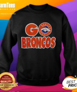 Vintage NFL sweatshirt featuring the 1998 Denver Broncos football roster, celebrating premium team heritage.